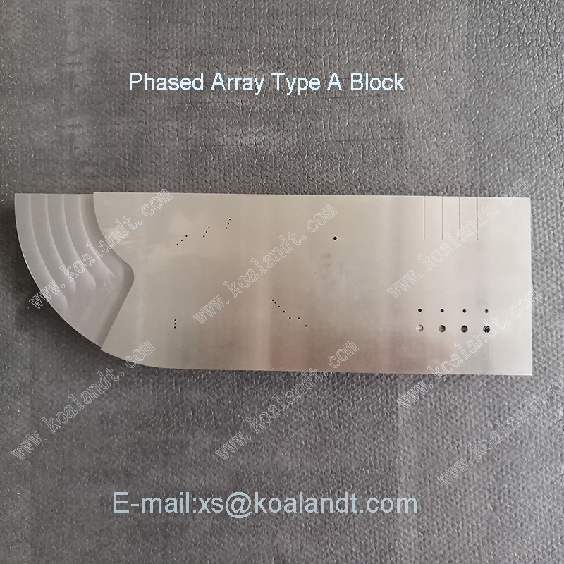 Phased Array Type A Block - 共享试块-共享超声波试块-山东考拉检测设备有限公司